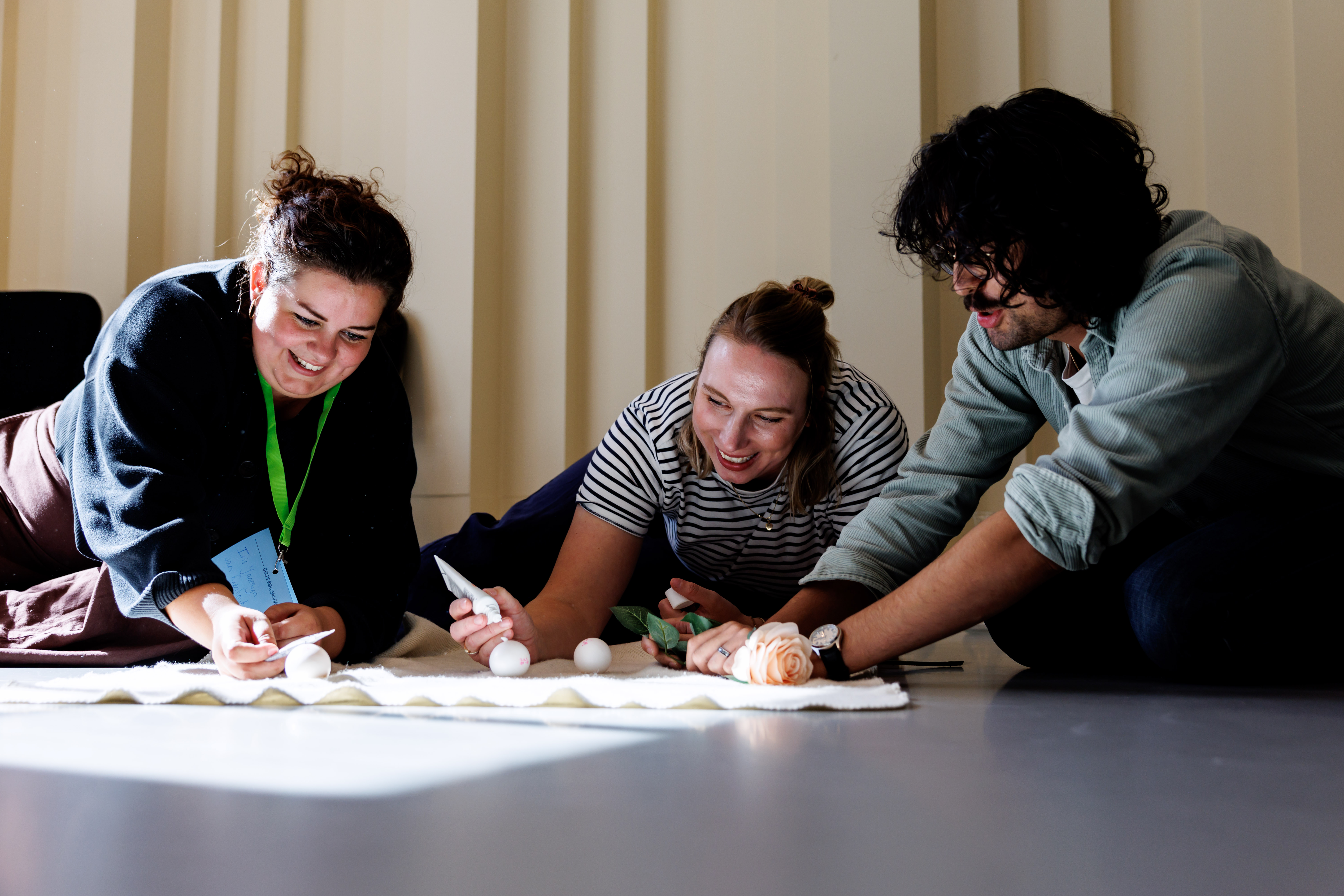 Deelnemers CMK-dag tijdens de workshop theater